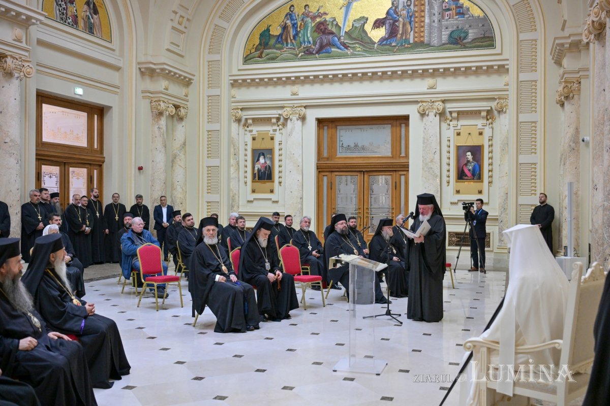 Moment festiv în Sala „Europa Christiana” a Palatului Patriarhiei 375400