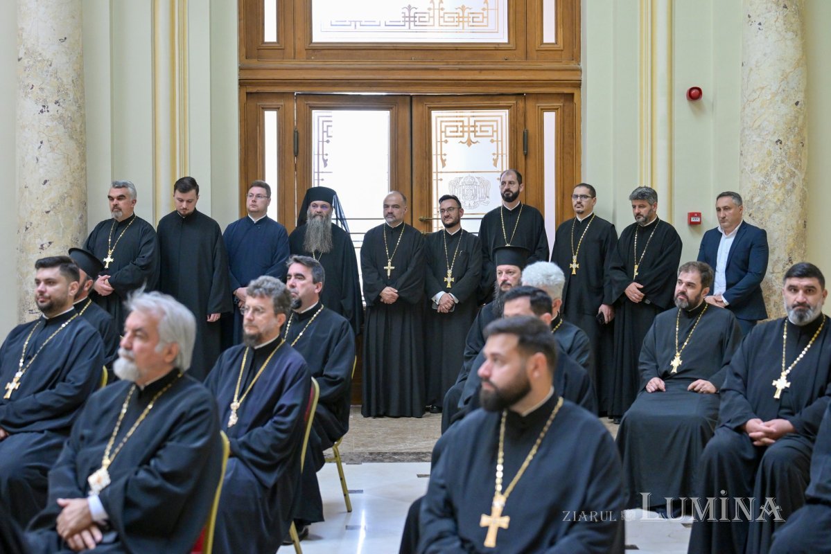 Moment festiv în Sala „Europa Christiana” a Palatului Patriarhiei 375407