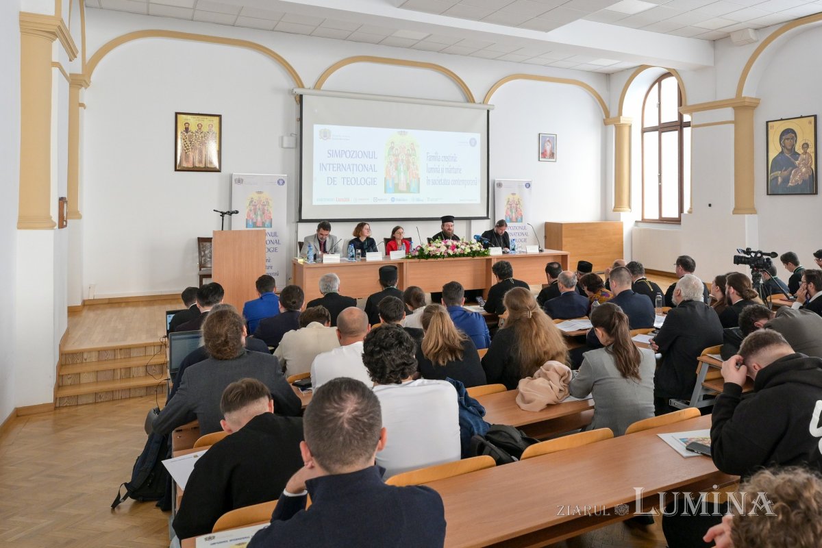 A treia sesiune de comunicări în cadrul Simpozionului Internațional de Teologie de la București 376306