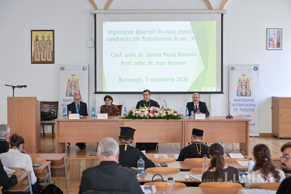 A treia sesiune de comunicări în cadrul Simpozionului Internațional de Teologie de la București 376318
