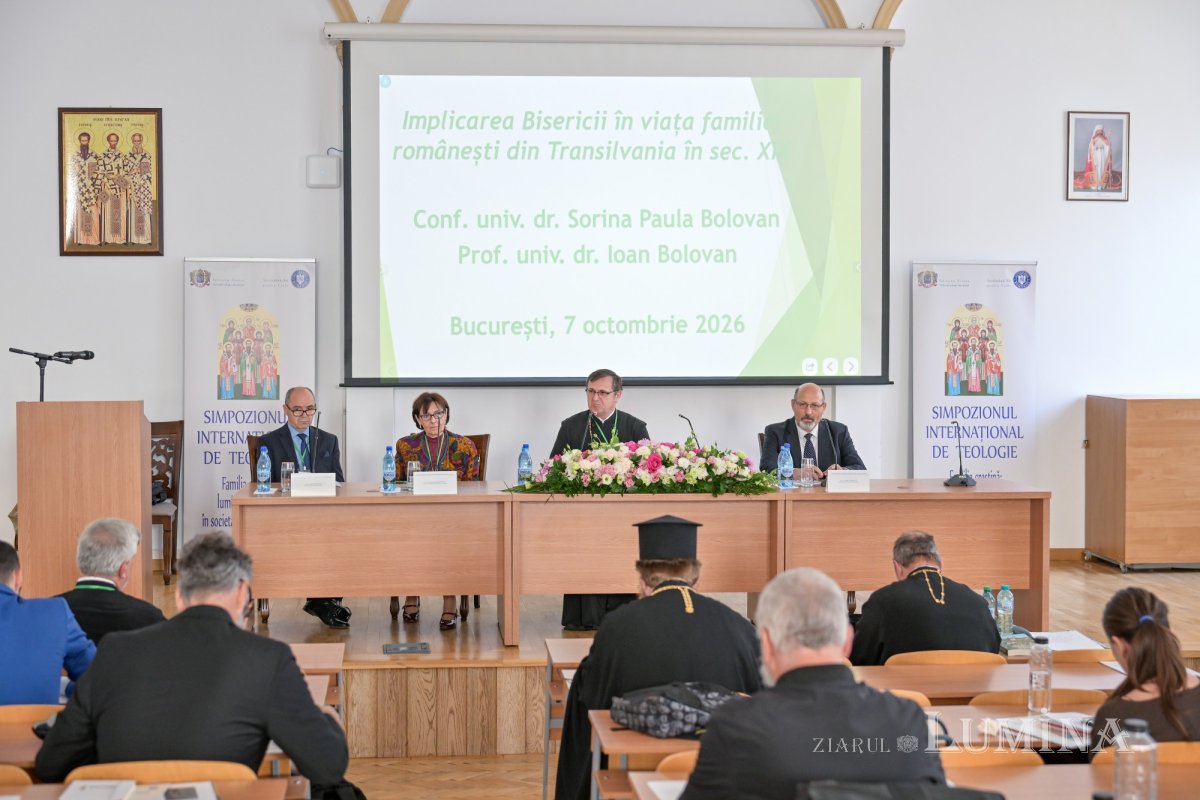 A treia sesiune de comunicări în cadrul Simpozionului Internațional de Teologie de la București 376321