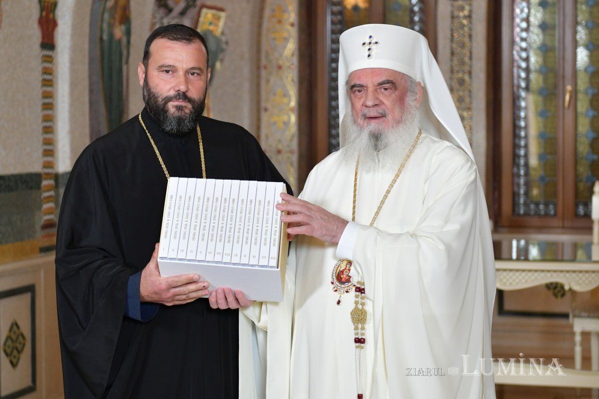 Oaspeți din Serbia la Reședința Patriarhală din București 376476