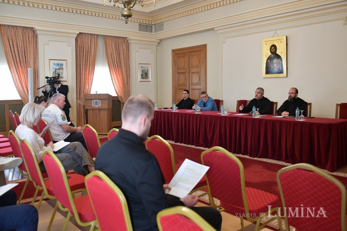 Ședință de coordonare pentru organizarea hramului Catedralei Patriarhale  376582