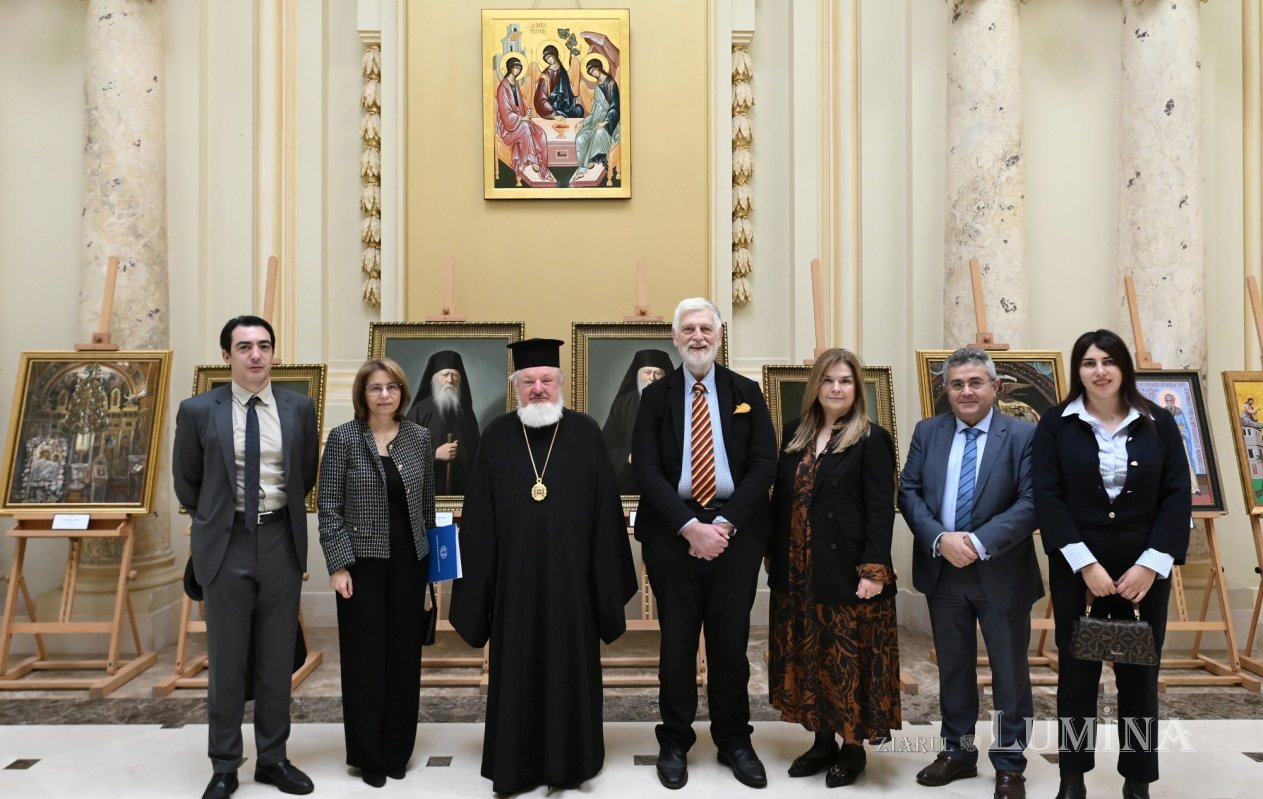 Ministrul adjunct al afacerilor externe al Greciei, în vizită la Patriarhia Română 377752