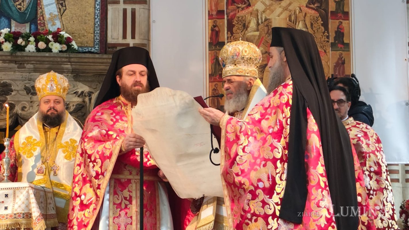 Tomos sinodal al Bisericii Ortodoxe Autocefale Române pentru proclamarea canonizării Sfântului Preot Mucenic Constantin Sârbu 377897