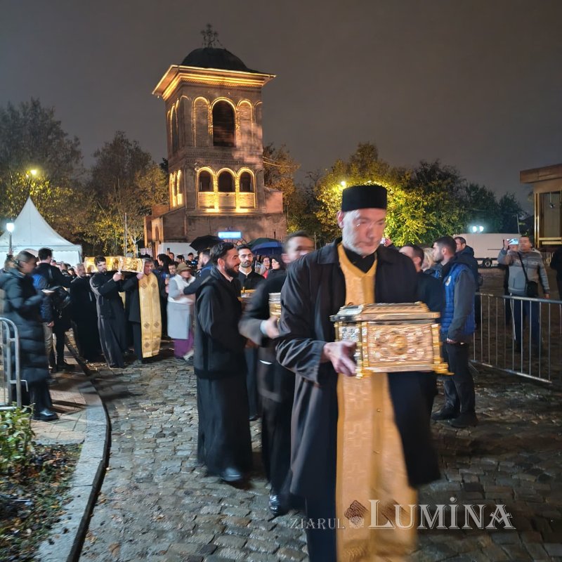 S‑au încheiat evenimentele liturgice dedicate Ocrotitorului Bucureștilor 378878