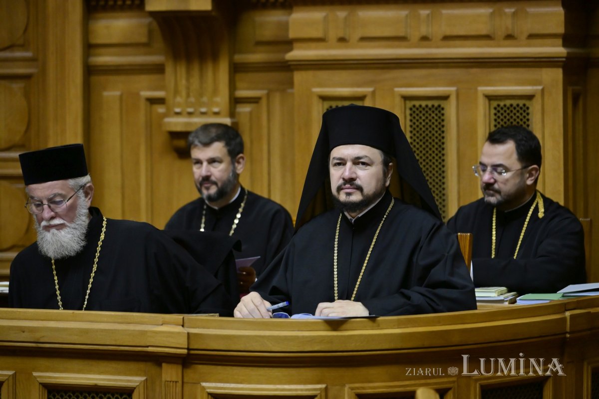 Întrunirea în ședință de lucru a Sfântului Sinod la Bucureşti 378947