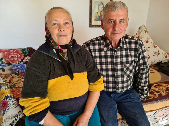 Soții Elena și Gheorghe Gherasim, din sat Manastirea, comuna Dagata, judet Iasi