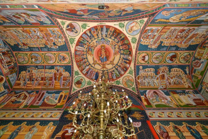 Manastirea Cernica, Sfantul Gheorghe de la Cernica, pictura, 3 decembrie