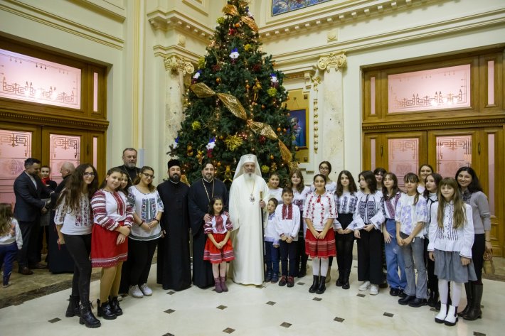 Patriarhul Daniel, Palatul Patriarhiei, Sfantul Nicolae, colinde, 5 decembrie