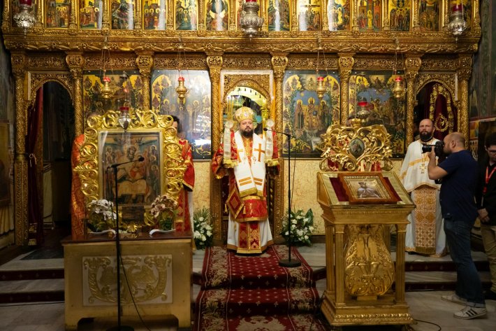 Biserica „Sfântul Gheorghe”-Nou, Bucuresti, Sfântul Voievod Constantin Brâncoveanu, hram, sarbatoare, 16 august