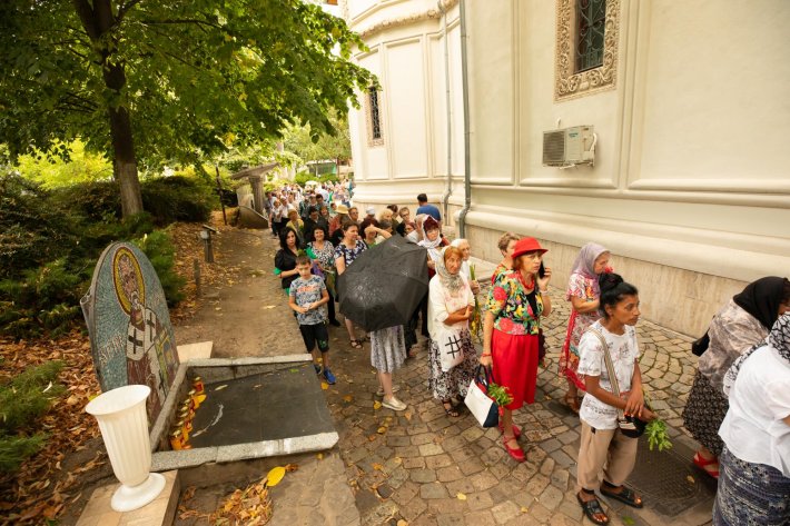Biserica „Sfântul Gheorghe”-Nou, Bucuresti, Sfântul Voievod Constantin Brâncoveanu, hram, sarbatoare, 16 august