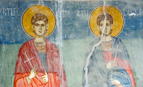 Sfinţii Serghie şi Vah - Sfetnici ai împăratului Maximian şi martiri ai lui Hristos Poza 127474