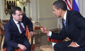 Preşedintele Obama vrea să reia „de la zero“ relaţiile cu Rusia Poza 94695