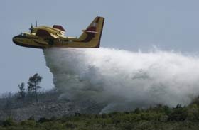 Incendiile au ajuns la porţile Atenei Poza 95134