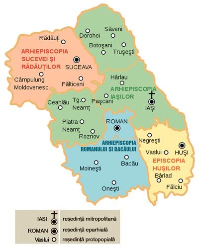 Istoria bogată a scaunului vlădicesc de la Roman Poza 95301