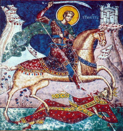 Modele de trăire creştină: Sfântul Mare Mucenic Dimitrie şi Cuviosul Dimitrie cel Nou Poza 95702