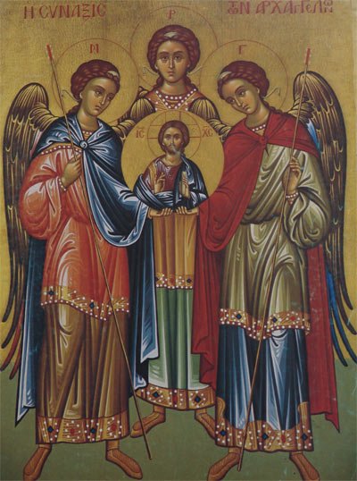 Sfinţii Arhangheli, mesagerii voinţei divine şi împlinitorii ei Poza 95829