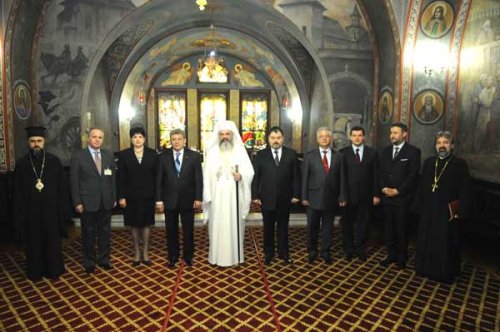 Preşedintele Republicii Moldova în vizită la Patriarhia Română Poza 97823