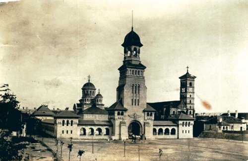 Catedrala Încoronării din Alba Iulia în 1924 Poza 97871