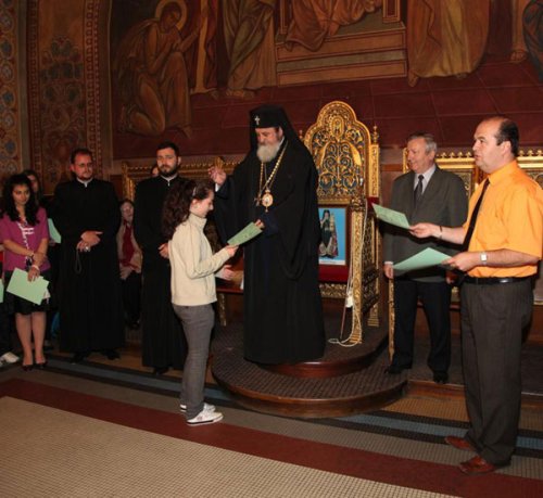 Olimpicii la religie au fost premiaţi la Sibiu Poza 98472