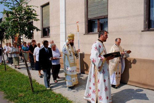 Sfinţirea capelei româneşti din Aletea, Ungaria