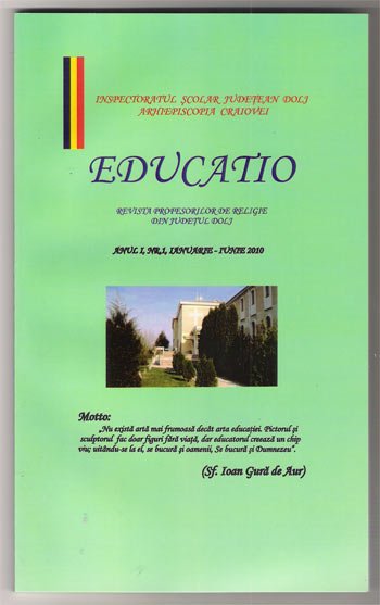„Educatio“, o nouă revistă craioveană Poza 100399