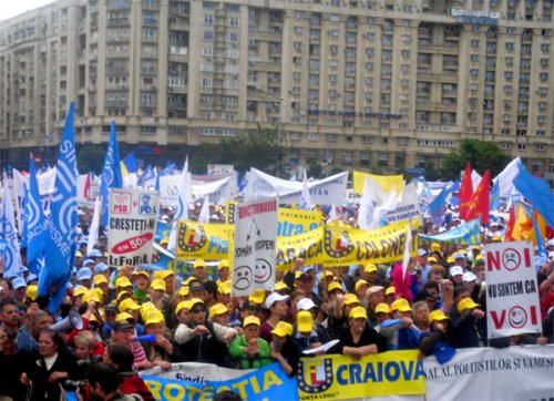 Au început protestele în Bucureşti Poza 100425