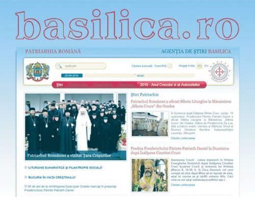Agenţia Basilica are un nou site
