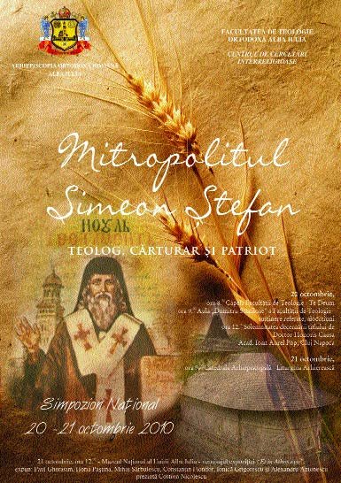 Mitropolitul Simion Ştefan, teolog, cărturar şi patriot Poza 100970