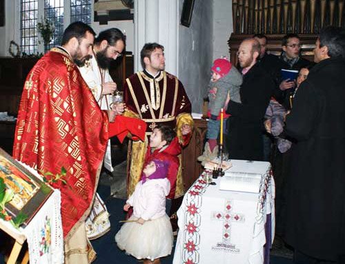 Bucurie pentru românii ortodocşi din Norwich Poza 102840