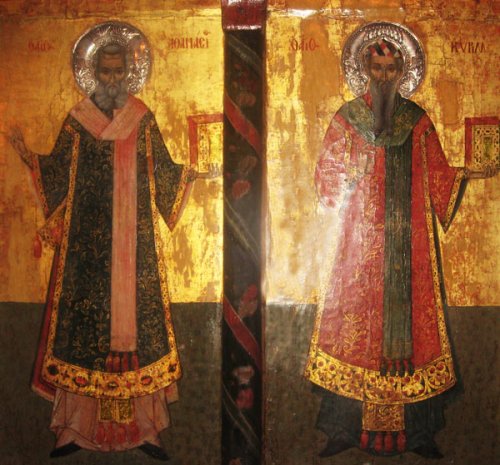 Icoane şi hramuri ale Sfinţilor Atanasie şi Chiril Poza 102988