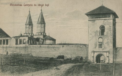 Mănăstirea Cetăţuia, la mijlocul secolului trecut Poza 104225