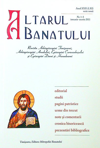 A apărut primul număr din anul 2011 al revistei „Altarul Banatului“ Poza 104592