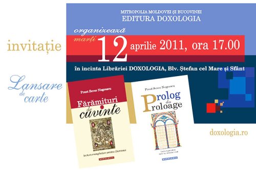Dublă lansare de carte la Editura „Doxologia” Poza 104911