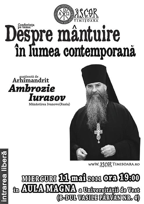 Despre mântuire în lumea contemporană Poza 105653