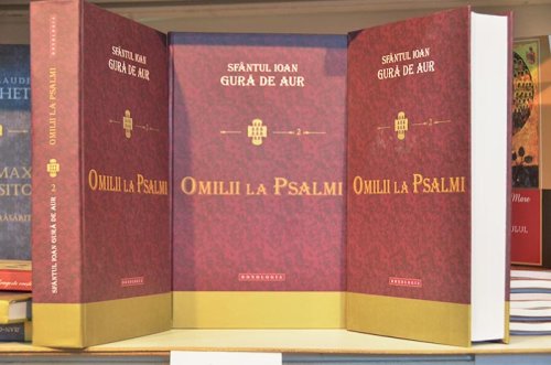 Editura „Doxologia“ a lansat „Omilii la Psalmi“ - Sfântul Ioan Gură de Aur Poza 105681