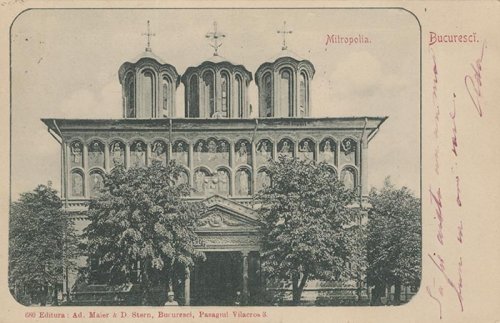 Mitropolia din Bucureşti la 1900 Poza 105841