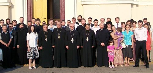 Slujbă festivă în Catedrala Veche din Arad Poza 106308