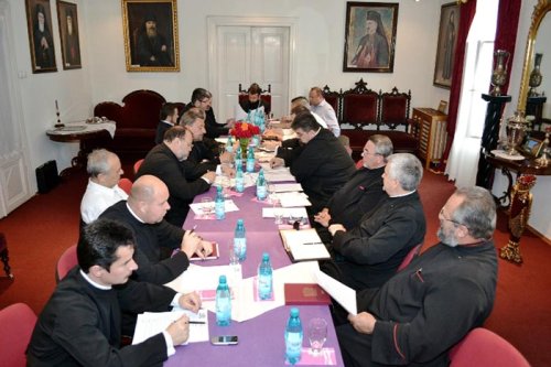 Şedinţă ordinară în Episcopia Caransebeşului Poza 106388