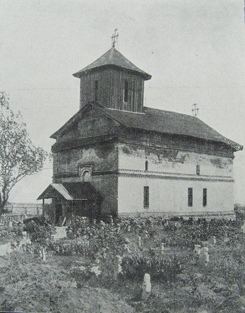 Biserica boierească de la Popeşti-Mihăileşti la 1900 Poza 107838