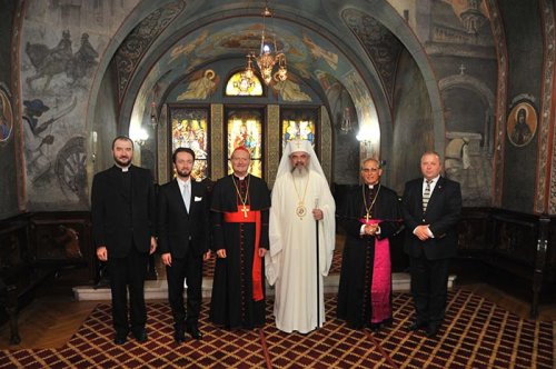 Preşedintele Consiliului Pontifical pentru Cultură, în vizită la Patriarhia Română Poza 109201