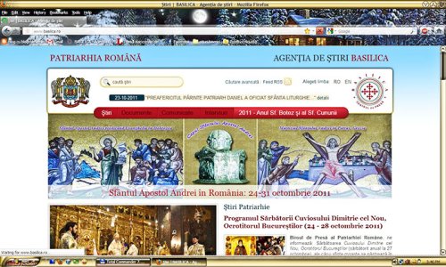 Secţiune dedicată hramului pe Agenţia Basilica Poza 109455