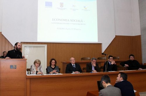 Conferinţă la Sibiu despre economia socială Poza 110009