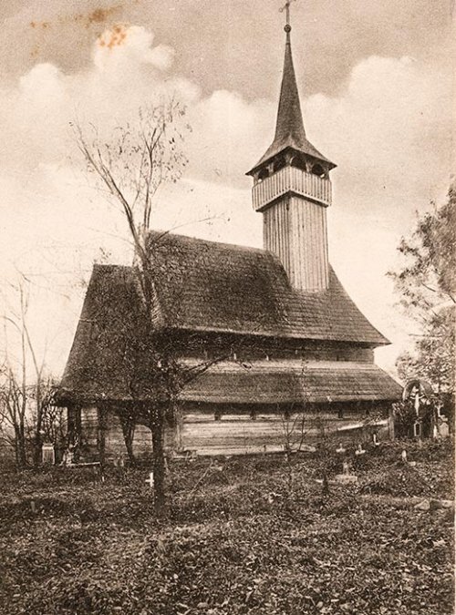 Vechea biserică de lemn din Ieud în perioada interbelică Poza 110640
