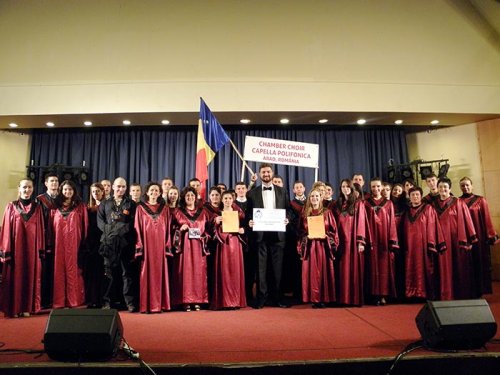 Corul „Capella Polifonica“ a fost laureat la Praga Poza 110669