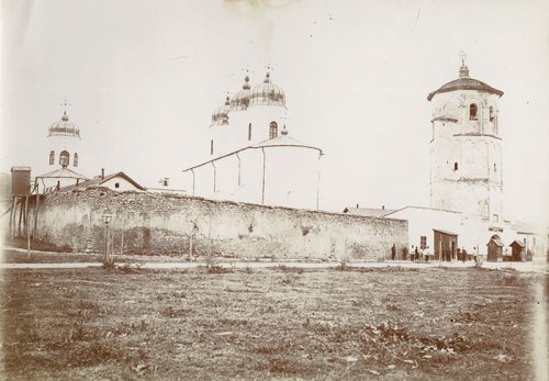 Mănăstirea Dobrovăţ de lângă Iaşi la 1900 Poza 111119