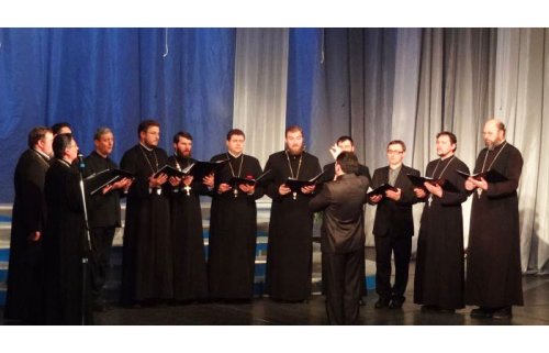 Corala „Sfântul Ierarh Leontie de la Rădăuţi“, premiată în Belarus Poza 92309