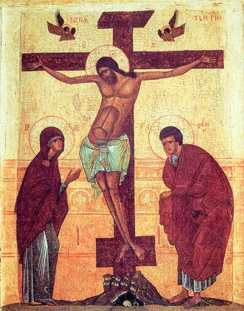 Omul în faţa Sfintei Cruci Poza 92624