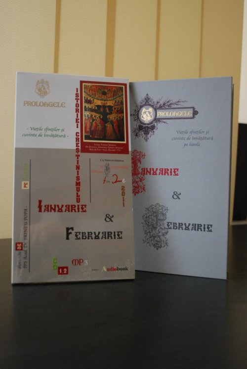 Noua ediţie a „Proloagelor“, variantă tipărită şi audiobook Poza 92704